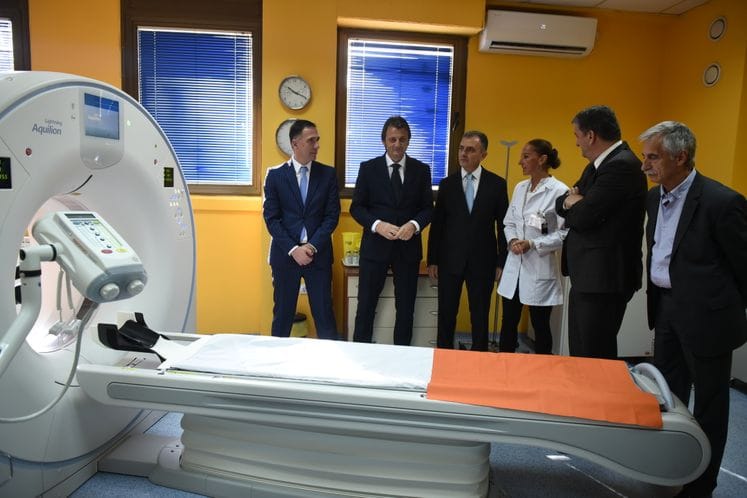 Ministar Hrapović zvanično pustio u rad savremeni skener u OB Nikšić