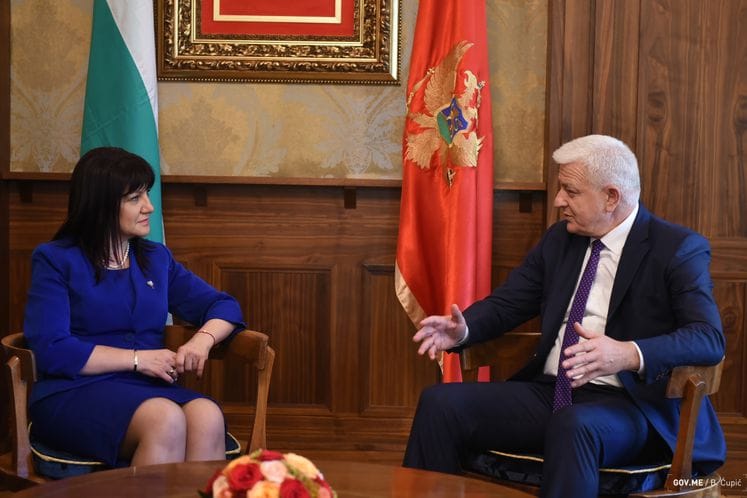 Premijer Marković razgovarao sa predsjednicom Skupštine Bugarske: EU ima priliku da na primjeru CG pokaže da je politika proširenja živa