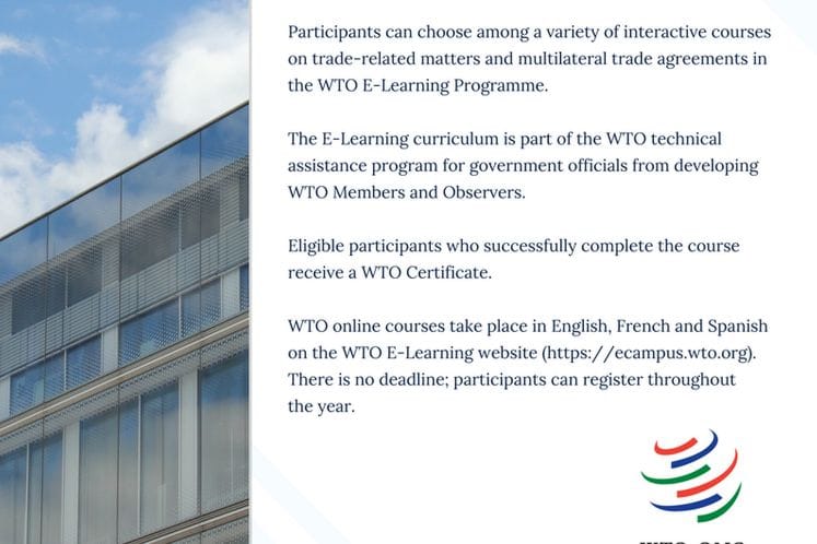 The E-Learning curriculum