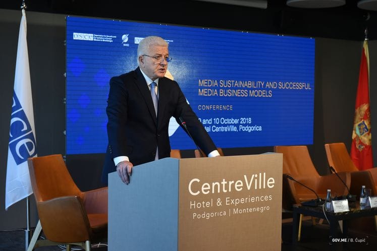 Premijer Marković: Sloboda medija i bezbjednost novinara nijesu uslov za pristupanje Crne Gore Evropskoj uniji već je to moralna i demokratska obaveza