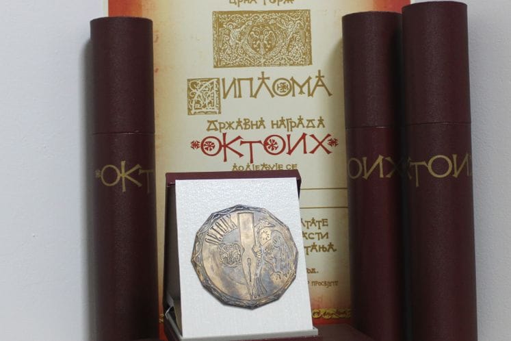 Otvoren konkurs za dodjelu državne nagrade „Oktoih“