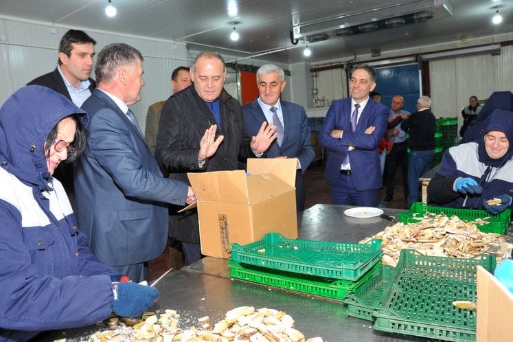 Potpredsjednik Simović u Rožajama obišao preduzeće “Interfood”: Spoj darova prirode, preduzetničke energije i Vladine podrške