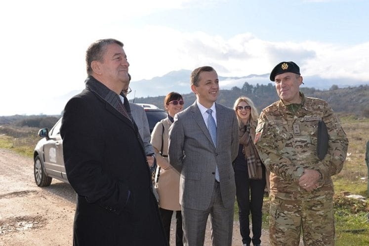 Bošković i Grbović obišli aerodrom Kapino polje: Nikšić ima kapacitete da postane sjedište Vazduhoplovstva Vojske Crne Gore