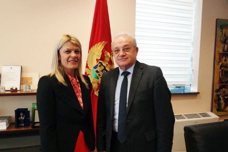 Sastanak Damjanović-Trpkoski: Zajednički projekti Crne Gore i Makedonije