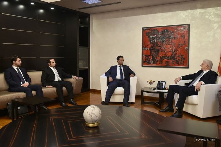 Premijer Duško Marković primio predstavnike Qatari Diara: Najavljen početak razvojnog projekta u zaleđu Pržna