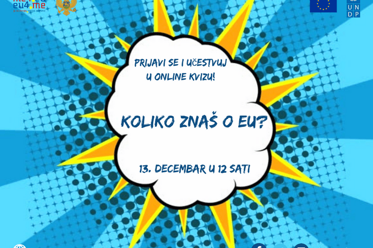 Online takmičenje „KOLIKO ZNAŠ O EU?“