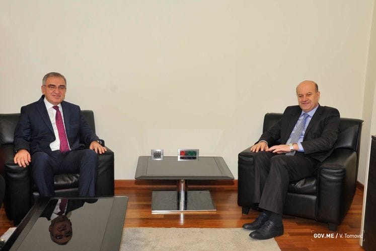 DPM Husović hosts Turkish Ambassador Galip