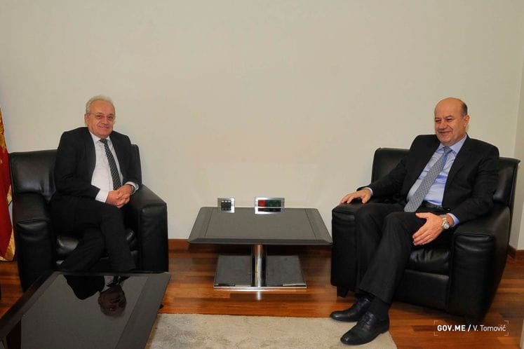 DPM Rafet Husović hosts inaugural visit by Ambassador of Republic of Macedonia Mihajlo Trpkovski