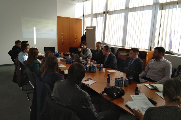 Održan početni sastanak za projekat “Podrška regulaciji finansijskih usluga”