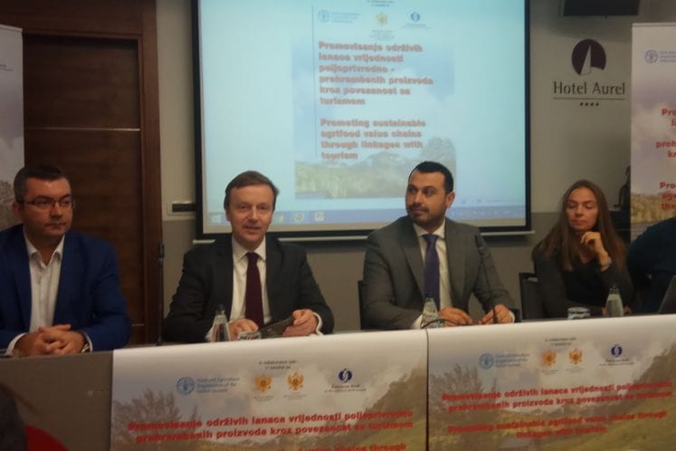 Promovisanje održivih lanaca vrijednosti u proizvodnji hrane kroz povezivanje sa turizmom