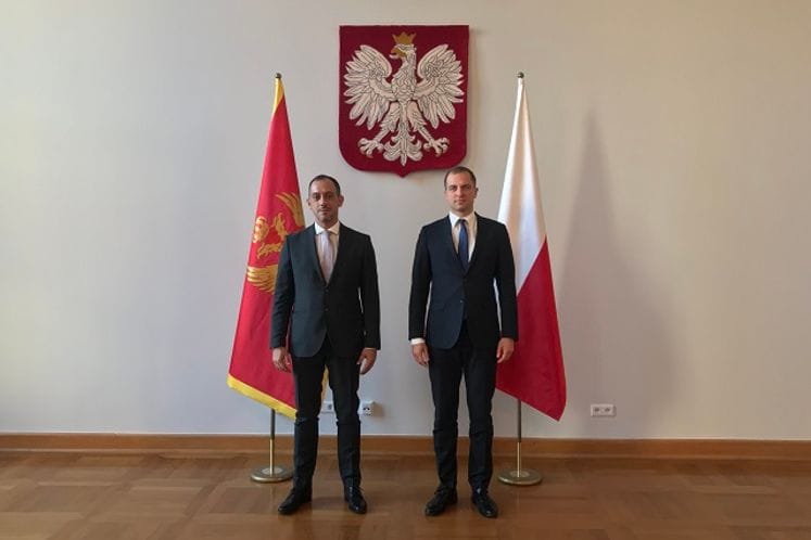 Varšava: Ivanović sa zamjenikom ministra nacionalne odbrane Republike Poljske, Tomasom Šatkovskim