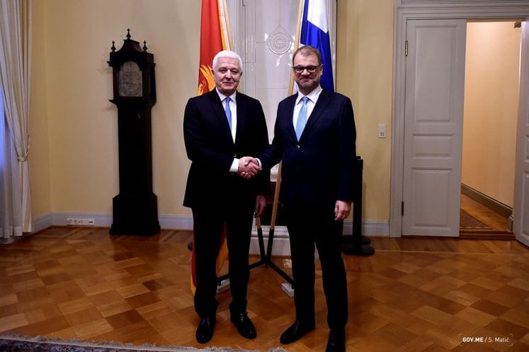 PM Marković is paying working visit to Finland