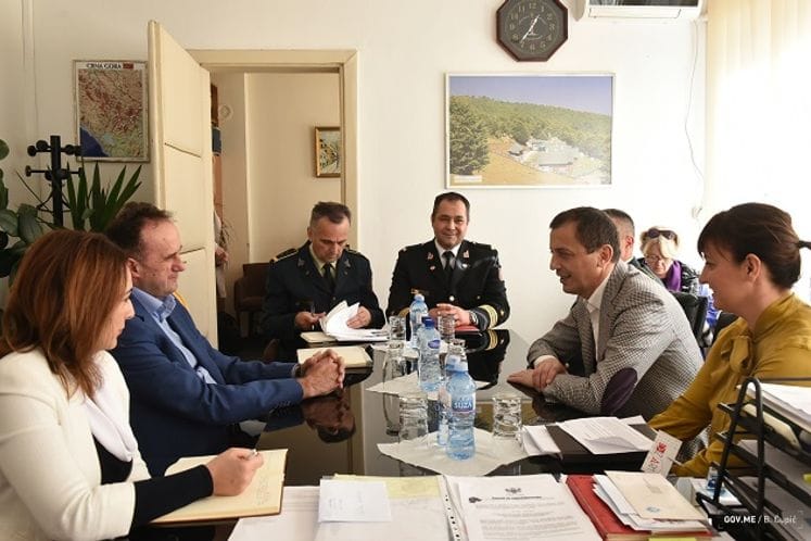 Bošković sa Mašovićem: Kasarna VCG u Andrijevici unaprijediće život cijele opštine