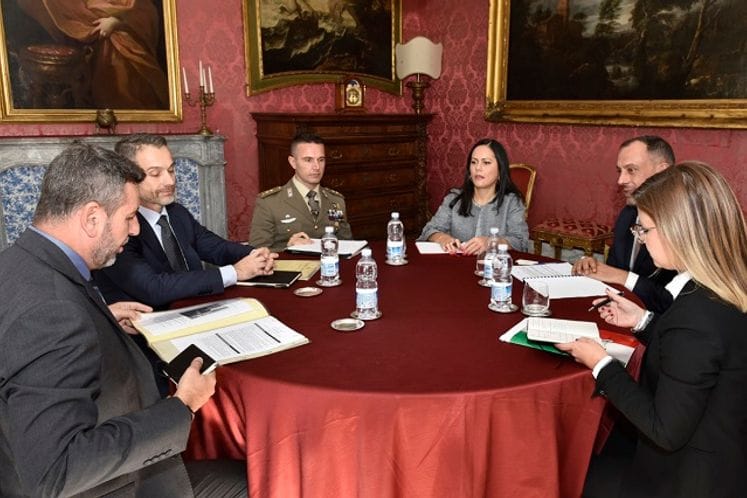 Bilateralne konsultacije ministarstava odbrane: Intenzivirati saradnju Republike Italije i Crne Gore na polju odbrane