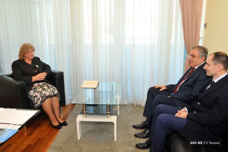 Ministarka Vučinović primila u oproštajnu posjetu ambasadora Republike Turske Serhata Galipa