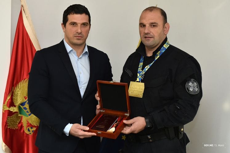 Janović primio Vukčevića: Uz zahtjevan posao i svjetsko zlato u borilačkoj vještini