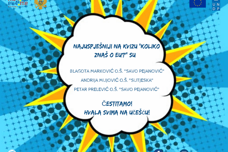 Osnovci pokazali da poznaju EU