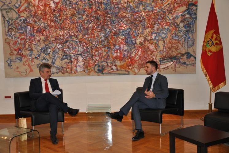 Ministar Bogdanović razgovarao sa ambasadorom Mađarske Jozefom Nedješijem: Tradicionalno dobra saradnja Crne Gore i Mađarske biće nastavljena i u narednom periodu