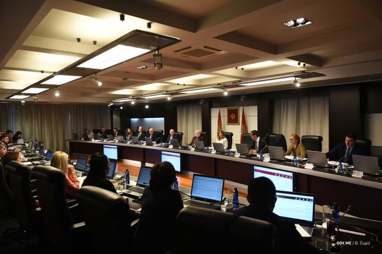 Saopštenje sa 103. sjednice Vlade Crne Gore