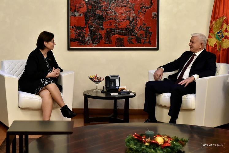 Premijer Marković i ambasadorka Rajnke: Partnerstvo sa SAD trajno; Crna Gora izvor stabilnosti u regionu