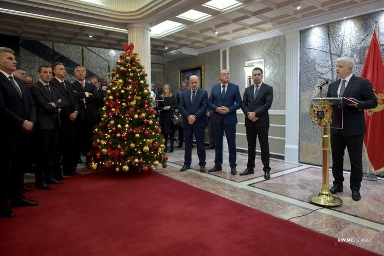 Predsjednik Vlade Duško Marković danas priređuje tradicionalni novogodišnji prijem
