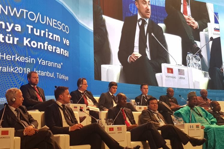 Ministar Bogdanović govorio na Trećoj svjetskoj konferenciji o turizmu i kulturi u Istanbulu