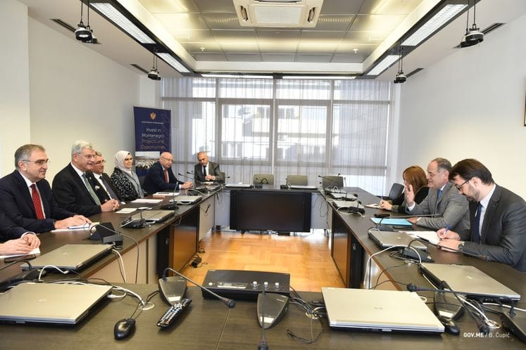 Potpredsjednik Simović primio delegaciju Odbora za vanjske poslove Velike narodne skupštine Republike Turske