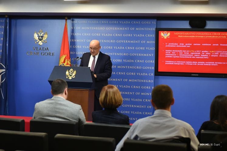 Vlada utvrdila predlog budžeta za 2019: više novca za razvoj, zdravstvo, školstvo, infrastrukturu i poljoprivredu, bez dodatnih mjera fiskalne konsolidacije