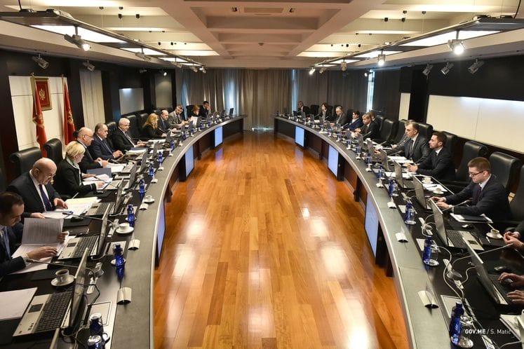 Saopštenje sa 62. sjednice Vlade Crne Gore