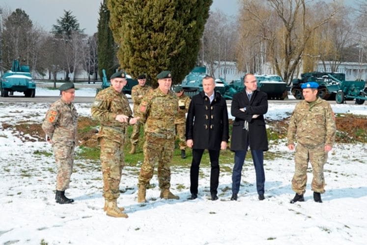 General Daković, Filipović i Volkov obišli nove pripadnike VCG na obuci
