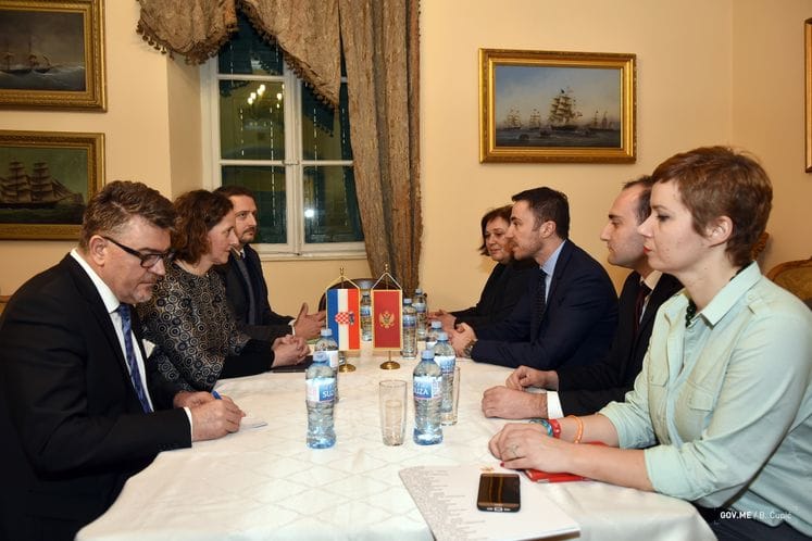 Ministar Bogdanović razgovarao sa ministarkom kulture Republike Hrvatske Ninom Obuljen Koržinek