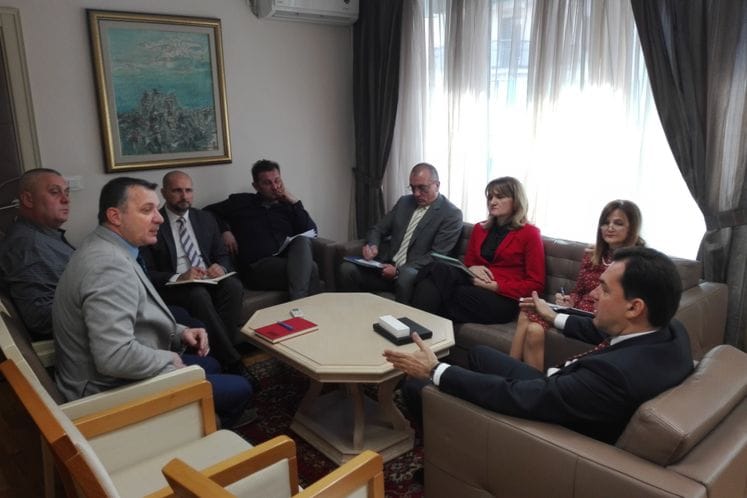 Potredsjednik vlade i ministar pravde Zoran Pažin primio predstavnike Sindikata ZIKS-a