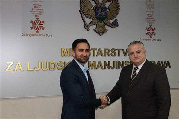 Memorandum of Cooperation between the Ministry for Human and Minority Rights and NGO "Phiren Amenca"