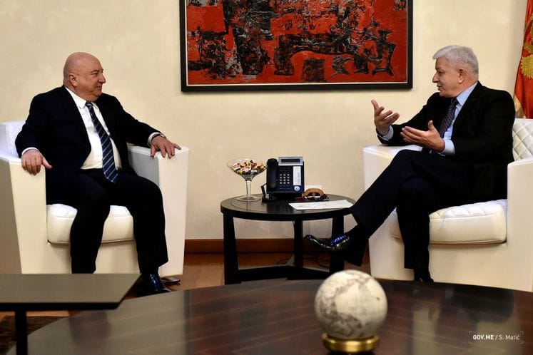 Predsjednik Vlade Duško Marković primio predsjednika TAV Airports: Razvoj crnogorskih aerodroma preduslov je za dalji razvoj ekonomije i turizma