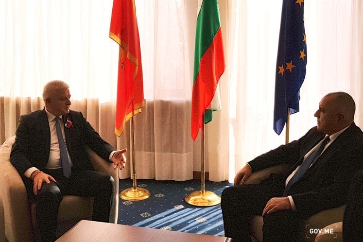 PM Marković meets his Bulgarian counterpart in Sofia: Full support to Montenegro in European integration
