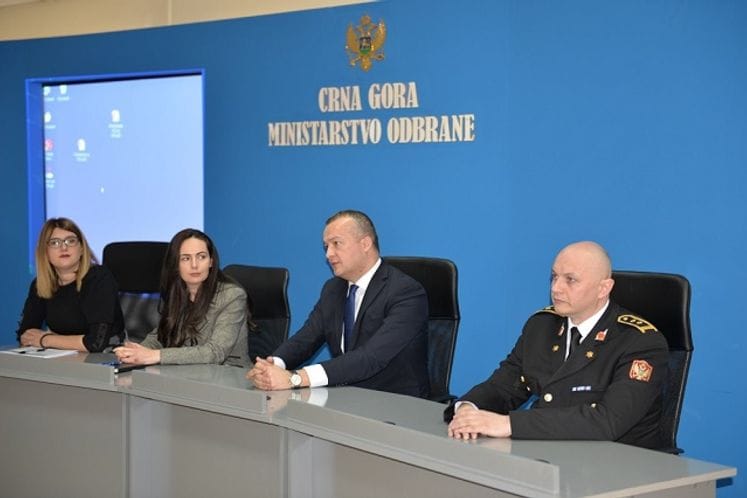 Studenti Univerziteta Donja Gorica posjetili Ministarstvo odbrane