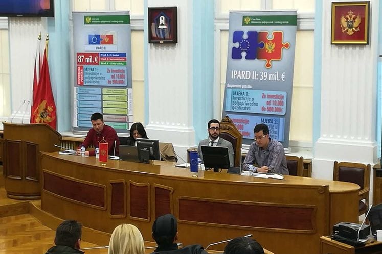 Poljoprivrednim proizvođačima sa Cetinja predstavljen IPARD javni poziv