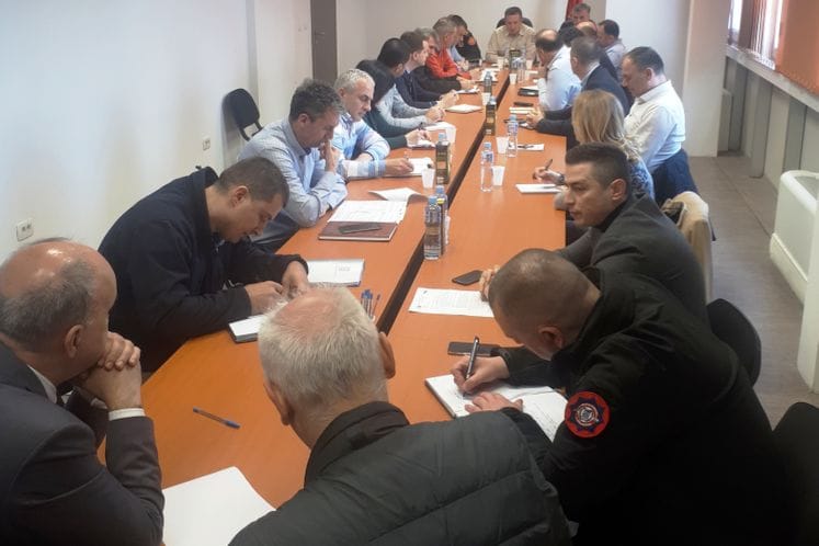 Održana sjednica Operativnog štaba za zaštitu i spašavanje