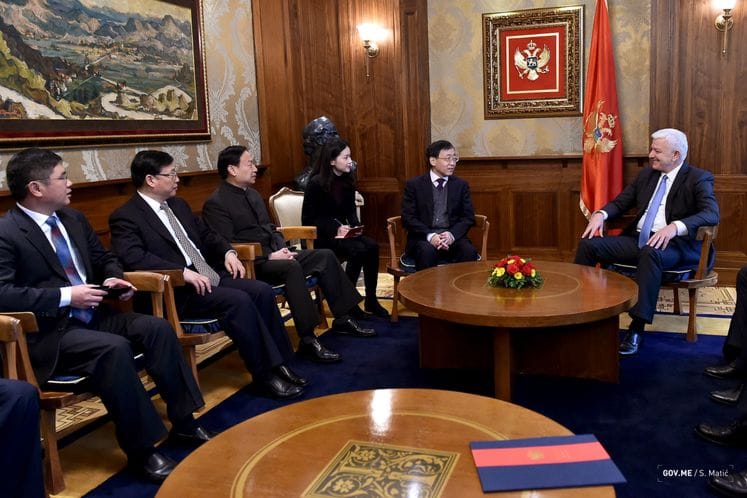 Premijer Marković primio rukovodstvo Exim Banke i CRBC-a: U 2018. zaposliti još radnika i pojačati intenzitet gradnje Autoputa kroz CG