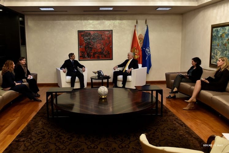 PM Marković hosts newly appointed Ambassador of Italy: Excellent relations between two countries strengthened by alliance in NATO