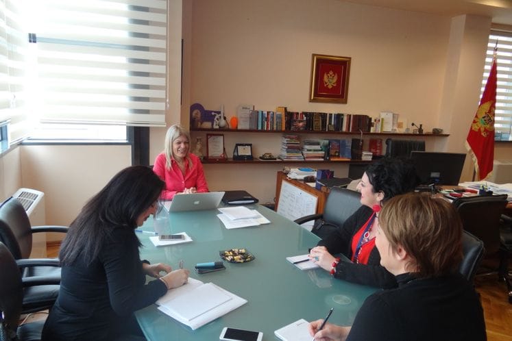 Radni sastanak sa predstavnicama Ministarstva održivog razvoja i turizma povodom saradnje sa CERN-om