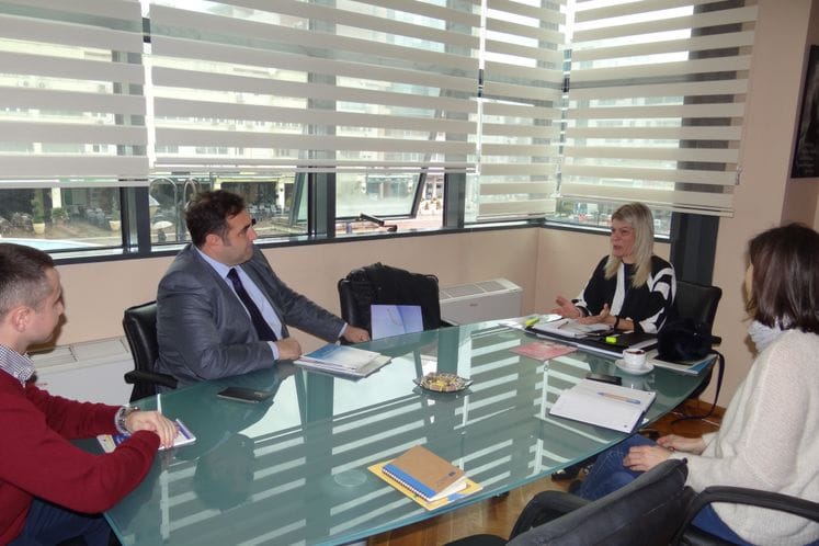 Ministarka Damjanović razgovarala sa predsjednikom Evropskog pokreta u Crnoj Gori