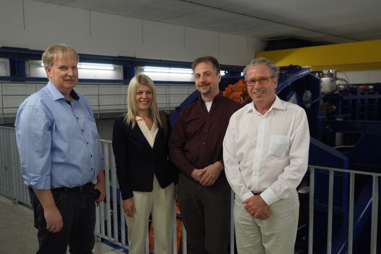 Minister Damjanović visits the Heidelberg Ion-Beam Therapy Center HIT