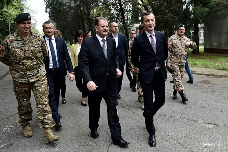 Bošković: Kasarna „Masline“ - budući centar crnogorskih bezbjednosnih snaga