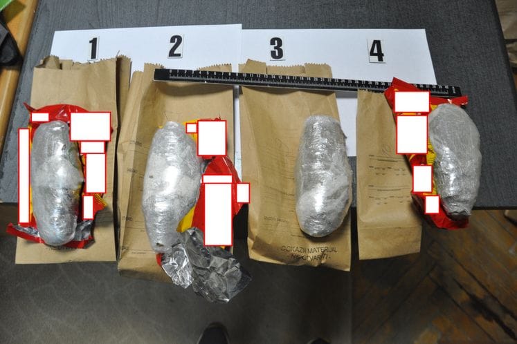 Bijelo Polje: U vozu pronađeno oko pola kilograma marihuane