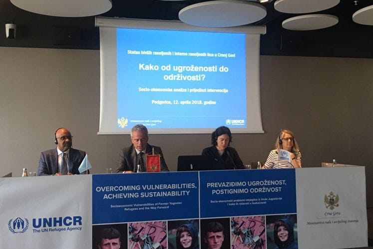 Purišić: Povećati ekonomsku samostalnost najugroženijih bivših raseljenih i interno raseljenih lica u Crnoj Gori