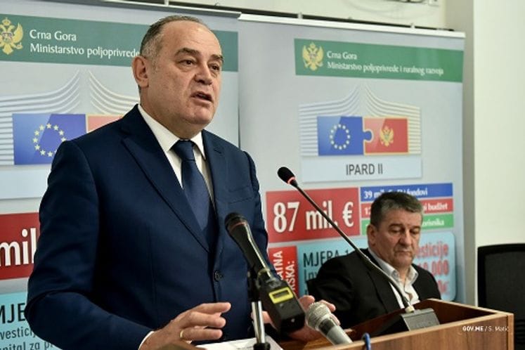 Potpredsjednik Simović u Nikšiću predstavio IPARD poziv za podršku preradi: Evropa je već u Crnoj Gori, a Crna Gora je sve bliže i sve više u Evropi