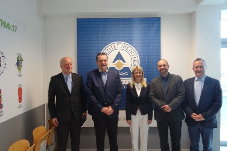 Ministarka Damjanović održala predavanje na Univerzitetu Mediteran