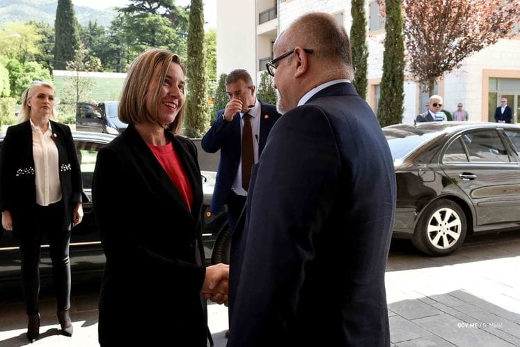 Tivat: Federika Mogerini stigla u Crnu Goru