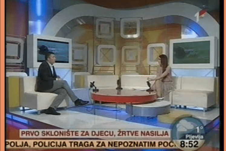 Direktor Kuševija u Jutarnjem programu TVCG povodom otvaranja novog servisa za djecu, žrtve nasilja
